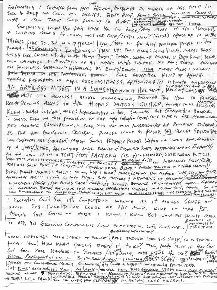 holy mountain notes 2
