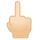 middle finger
